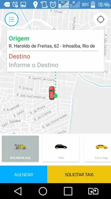 USA Cliente TAXI android App screenshot 2