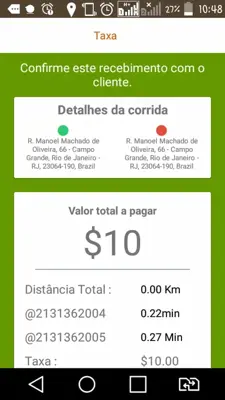 USA Cliente TAXI android App screenshot 5