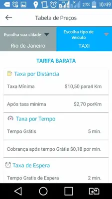 USA Cliente TAXI android App screenshot 6